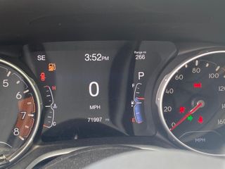 2018 Jeep Compass Latitude 4x4 - Interior Dashboard With Vehicle Running Image